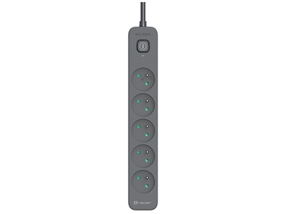 Изображение Tracer 47813 Super Line+ Graphite 1.5m (5 outlets )