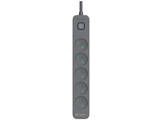 Изображение Tracer 47813 Super Line+ Graphite 1.5m (5 outlets )