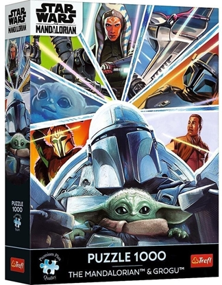 Изображение Trefl PUZZLE 1000EL TREFL MANDALORIAN I GROGU PUD6