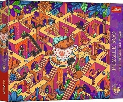 Attēls no Trefl PUZZLE 500EL TREFL PREMIUM WESOE JAMNIKI PUD8