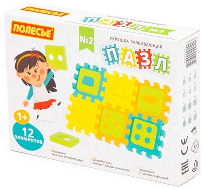 Изображение Trefl ZAB EDUK PUZZLE 12EL PUD18