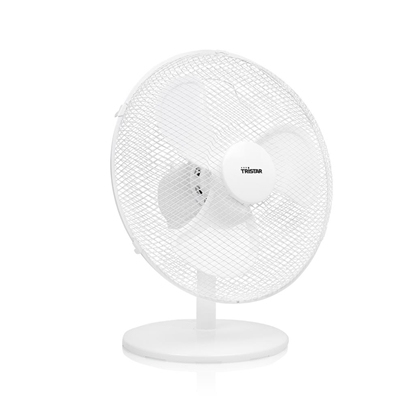 Picture of Tristar | Desk fan | VE-5727 | Desk fan | 40 W | Diameter 30 cm | Number of speeds 3 | Oscillation | White