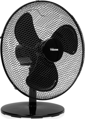 Picture of Tristar | Desk fan | VE-5728 | Desk fan | 40 W | Diameter 30 cm | Number of speeds 3 | Oscillation | Black
