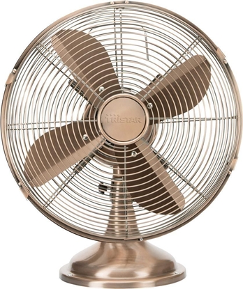 Picture of Tristar | Retro Table Fan | VE-5970 | Table fan | Copper | Diameter 30 cm | Number of speeds 3 | Oscillation | 35 W