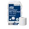 Picture of Tualetes papīrs TORK Advanced SmartOne Mini, 2 sl., 620 lapiņas rullī, 13.4x18 cm, 111 m, baltā krāsā