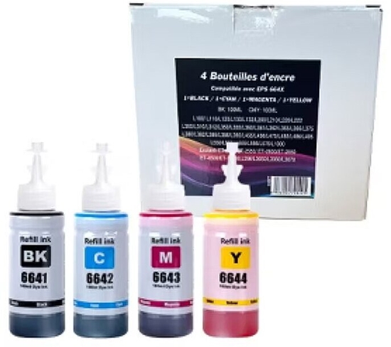 Picture of Tusz Epson Ink cartridge GenerInk Ecotank* 664 C13T664640 set 6936904790225