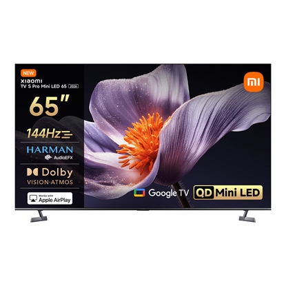 Attēls no TV | S Pro Mini LED 65 2026 | Xiaomi 65 | Smart TV | Google TV | 4K UHD | Dark Grey