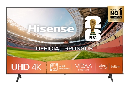 Attēls no TV Set|HISENSE|55 "|4K Ultra HD|3840 x 2160 pixels|Flat|16:9|LED|55A6Q