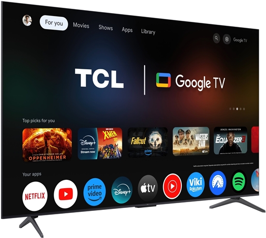 Изображение TV Set|TCL|55 "|4K Ultra HD|3840 x 2160 pixels|Flat|16:9|QD-Mini LED|55C69K