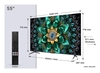 Picture of TV Set|TCL|55 "|4K Ultra HD|3840 x 2160 pixels|Flat|16:9|QD-Mini LED|55Q6C