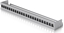 Picture of Ubiquiti Ubiquiti Blank Keystone Patch Panel, 24 Ports (1U)