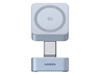 Изображение Ugreen Magnetic Charger 25W 2-in-1 55960B Wireless, Qi2.2 35W Gray