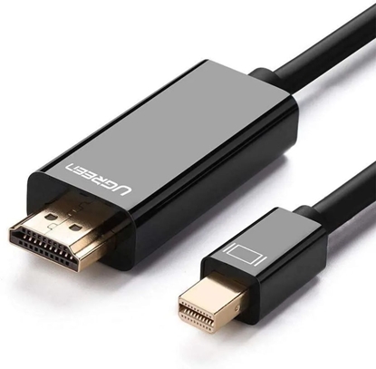 Attēls no Ugreen Mini DP Male to HDMI Cable 4K 1.5m Black