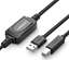 Picture of UGREEN US122 active USB 2.0 Type A - USB 2.0 Type B  for printer  10m (black)
