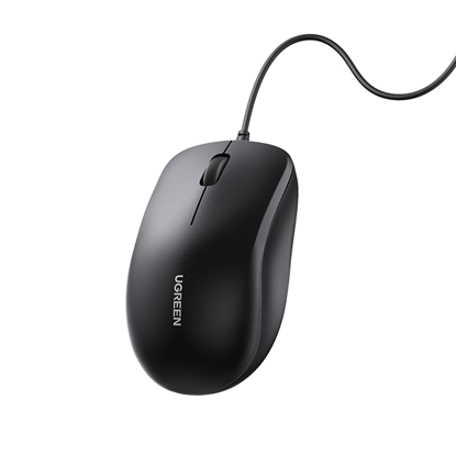 Изображение Ugreen wired optical mouse - black