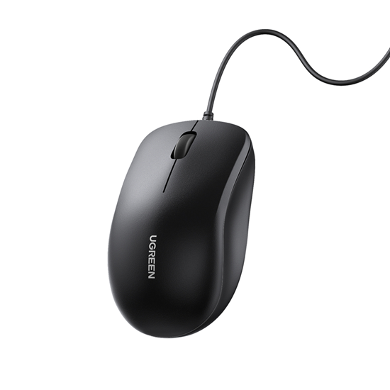 Изображение Ugreen wired optical mouse - black