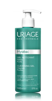 Изображение Uriage Hyseac Cleansing Gel Oczyszczajcy el do twarzy i ciaa 500ml