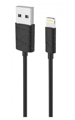 Изображение USAMS Apple IP6SUSBJG01 Universal Durable U-Gee USB to Lightning Data & Charger Cable 1m Black
