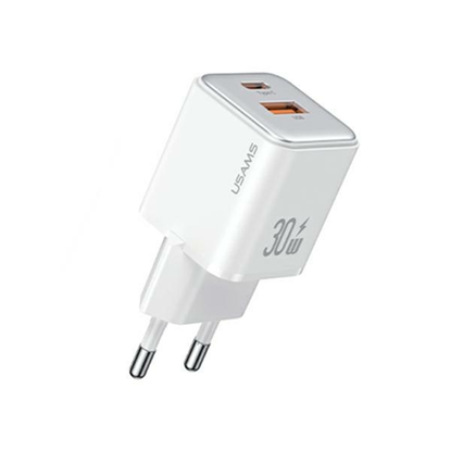 Изображение USAMS Ład. siec. 1xUSB+1xUSB-C PD30W 3A (only head