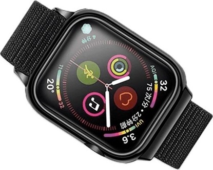 Picture of Usams Pasek z etui Apple Watch 4 44mm. czarny/black ZB74IW1 (US-ZB074)