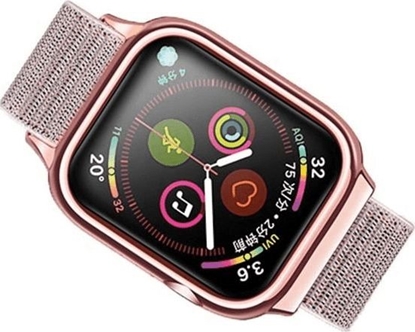 Picture of Usams Pasek z etui Apple Watch 4 44mm. rózowo-zoty/rose gold ZB74IW4 (US-ZB074)