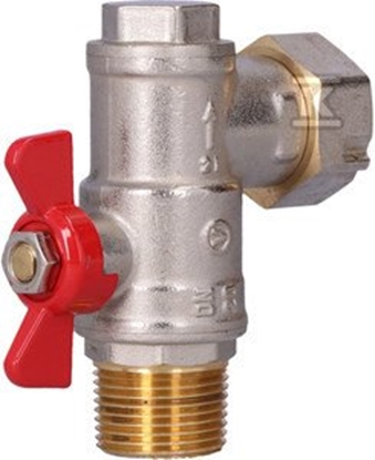 Picture of Valvex KUREK KULOWY KTOWY SPIN Z FILTREM I OBROTOW NAKRTK DN20-PN25 G3/4-G3/4// .VALVEX.1473780