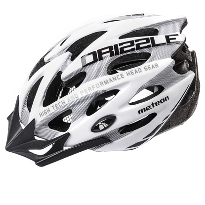 Picture of Velosipēdistu aizsargķivere MV29 Drizzle L 58-61 cm white / gray