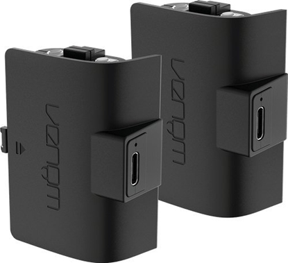 Изображение Venom VENOM Akumulatory do padów Xbox Series / Xbox One czarne (2x1100mAh) + 3 metrowy kabel