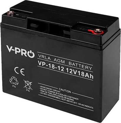 Изображение V-pro Akumulator AGM OPTI VPRO 12V 18Ah