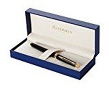 Изображение Waterman Pióro Waterman Füllfederhalter Hemisphere Lack Schwarz M Blau (S0920630)