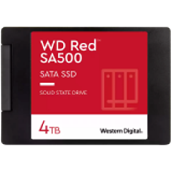 Изображение WD Red SSD SA500 NAS 4TB 2.5inch SATA