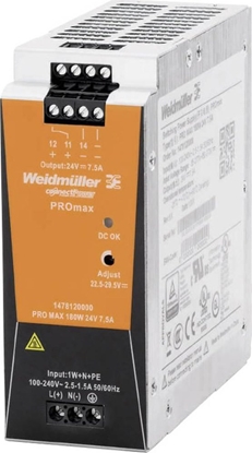 Picture of Weidmüller Zasilacz DC PRO MAX 240W 24V 10A 1478130000