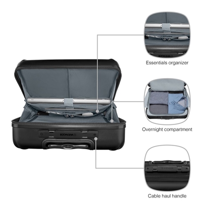 Изображение WENGER Amplix 15.6" Wheeled Laptop Case, Black