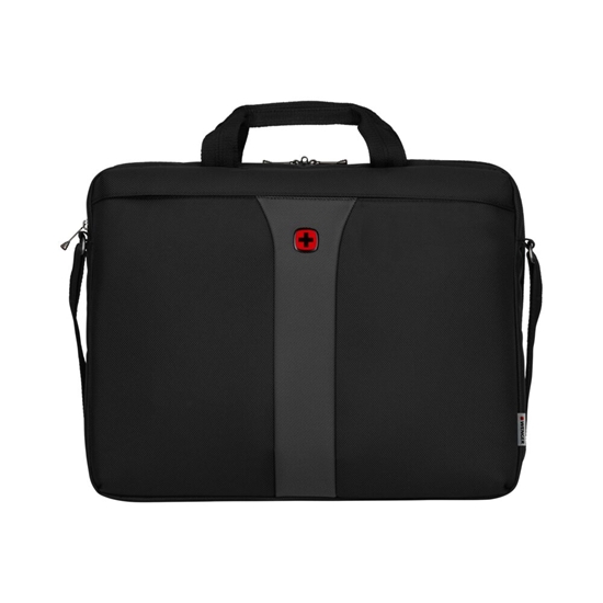 Picture of WENGER LEGACY 17'' Laptop Slimcase,  Black/Grey