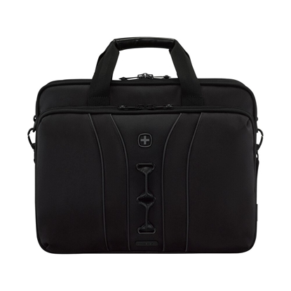 Изображение WENGER Legacy Black Series  16” Laptop Briefcase with Tablet Pocket, Black