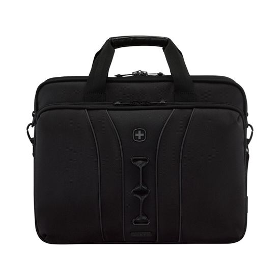 Изображение WENGER Legacy Black Series  16” Laptop Briefcase with Tablet Pocket, Black