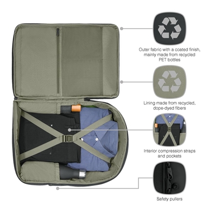 Picture of WENGER UrbanOne Travel 15.6" Laptop Backpack, Black