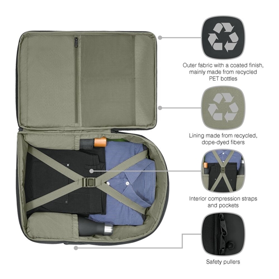 Picture of WENGER UrbanOne Travel 15.6" Laptop Backpack, Black