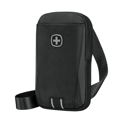 Picture of WENGER XE Compact Crossbody Bag with RFID Protection, Black