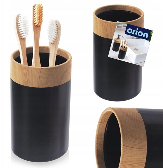 Picture of Wenko Kubek azienkowy Czarny 7,5 x 11,5 cm ORION BLACK Lekki z Tworzywa