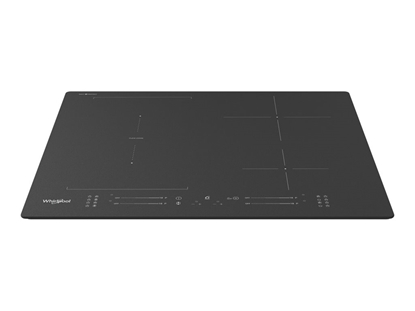 Picture of Whirlpool WF S7560NE BM | Hob | Induction | Number of burners/cooking zones 4 | Electronic | Black | Timer