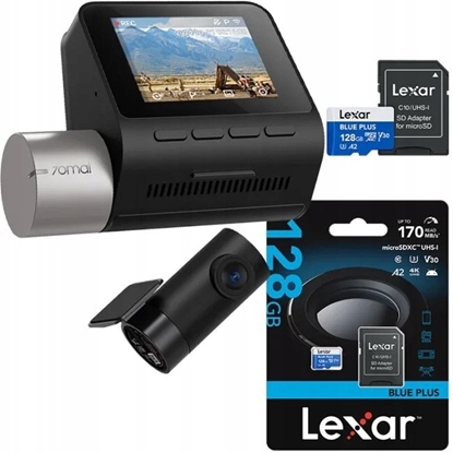 Изображение Wideorejestrator 70mai A510 set + Lexar 128GB