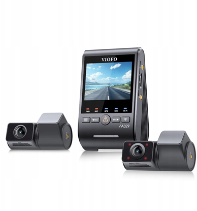 Изображение Wideorejestrator Viofo Wideorejestrator VIOFO A329S 3CH GPS