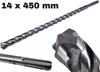 Picture of Wierto AWTools AWTOOLS WIERTO SDS PLUS    14x 450mm QUADRO XTREME BLACK LINE