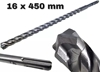 Picture of Wierto AWTools AWTOOLS WIERTO SDS PLUS    16x 450mm QUADRO XTREME BLACK LINE