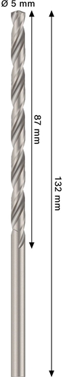 Изображение Wierto Bosch wider Krty HSS-G Long CYL 5mm