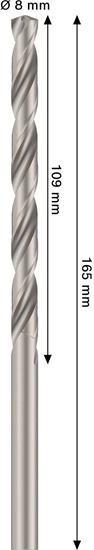 Изображение Wierto Bosch wider Krty HSS-G Long CYL 8mm