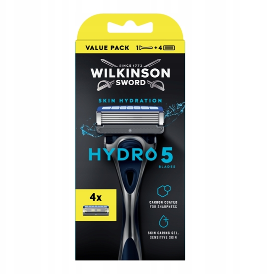Picture of Wilkinson Sword WILKINSON_Hydro Skin pro maszynka do golenia + 4 szt. wkadów
