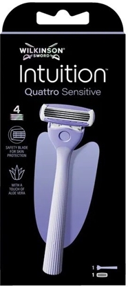 Изображение Wilkinson Sword WILKINSON_Sword Intuition Quattro Sensitive maszynka do golenia dla kobiet 1szt.