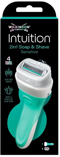 Изображение Wilkinson Sword WILKINSON_Sword Intuition Sensitive maszynka do golenia z wymiennymi ostrzami 4szt.